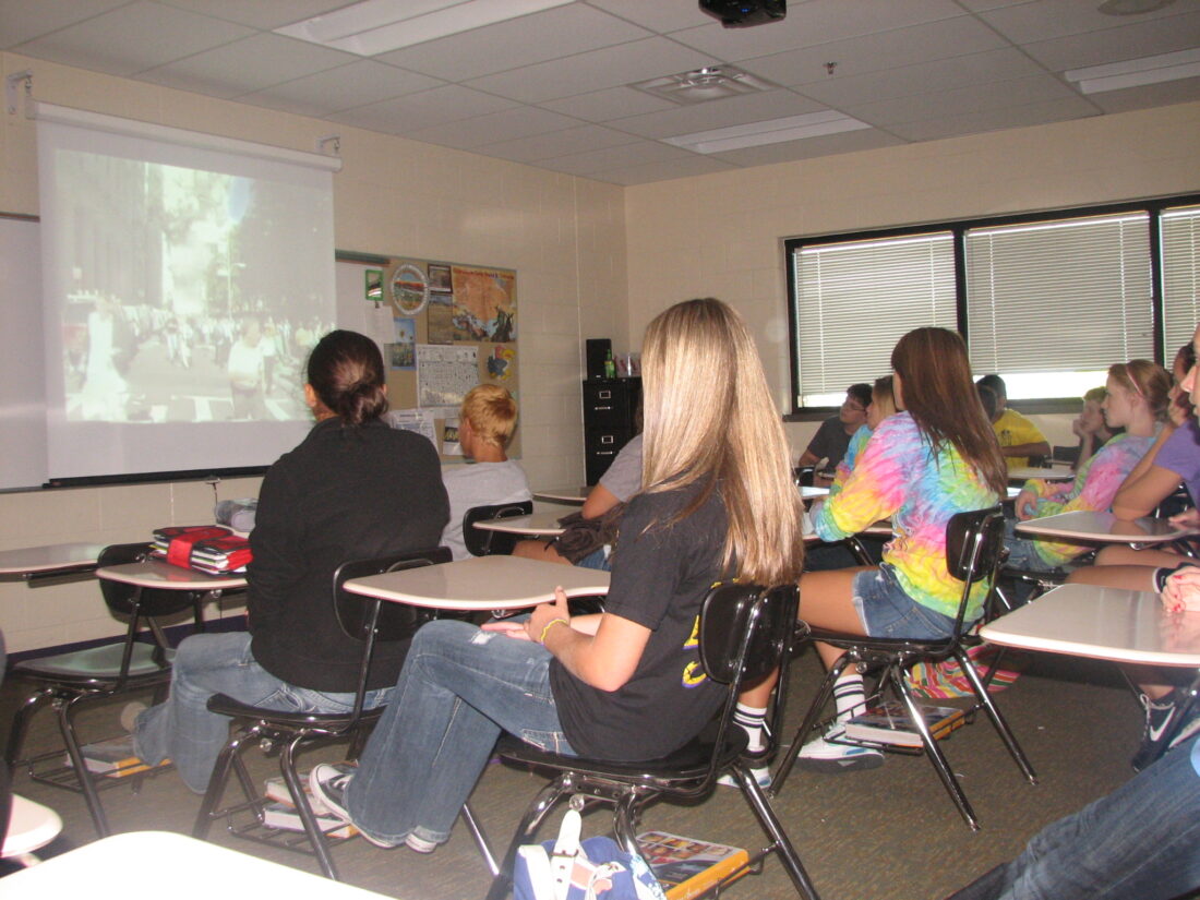 As anniversary approaches, BasehorLinwood eighthgraders discuss 9/11